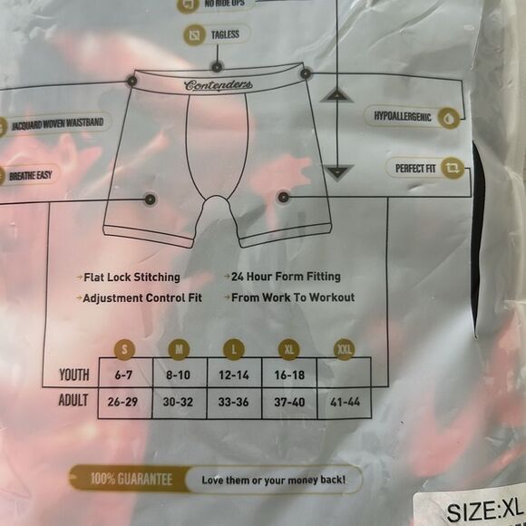 Contenders JCVD Boxer Brief Bloodsport XL NWT IN PACKAGE - Picture 6 of 7